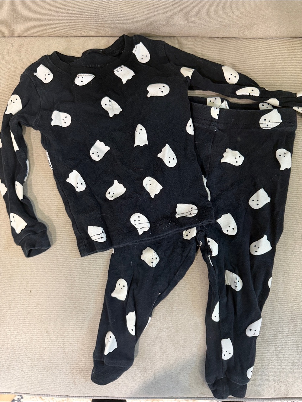 Petit Lem Halloween PJ Set